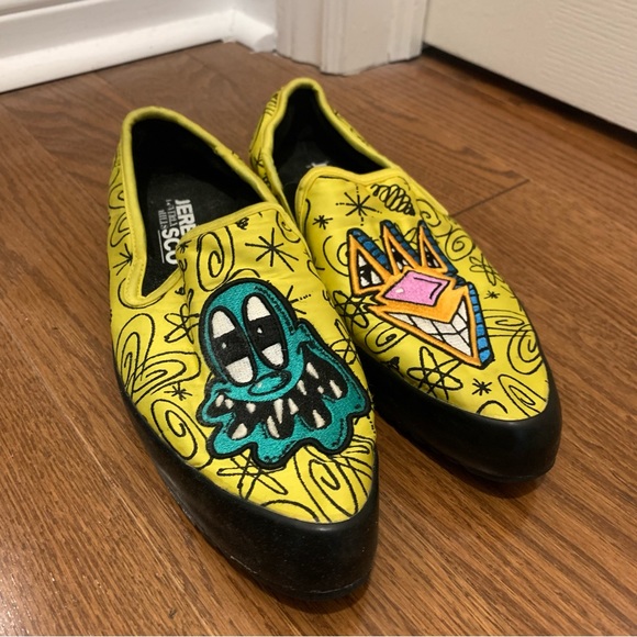 adidas JS Slip-On Green/Orange-Black [Jeremy Scott, adidas, collab] - Picture 5 of 5